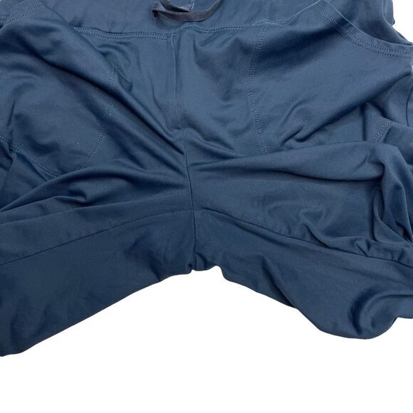 Patagonia Navy Wide Leg Cropped Capri Pants Small - Picture 6 of 9